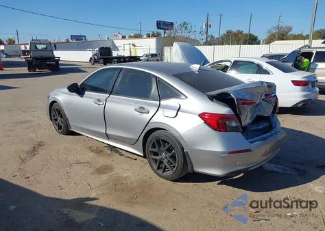 2022 Honda Civic Sport из США, поврежденный, VIN 2HGFE2F53NH603278